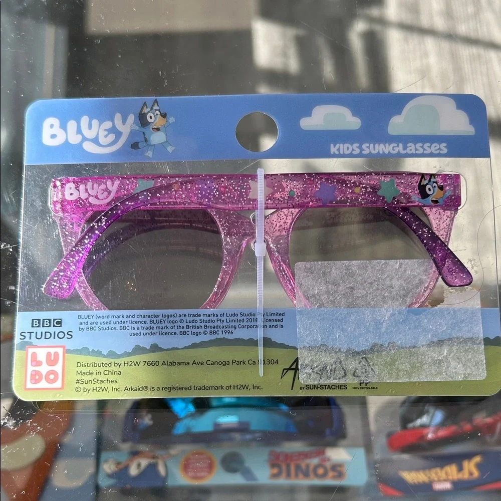 Lucy Kids Sunglasses - Purple Sparkle